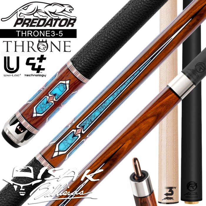 Predator Cue Throne3 5 - Low Deflection Billiard Stick Biliar Stik Ori