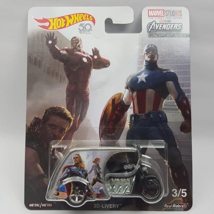 Hot Wheels Marvel Avengers - 3D Livery
