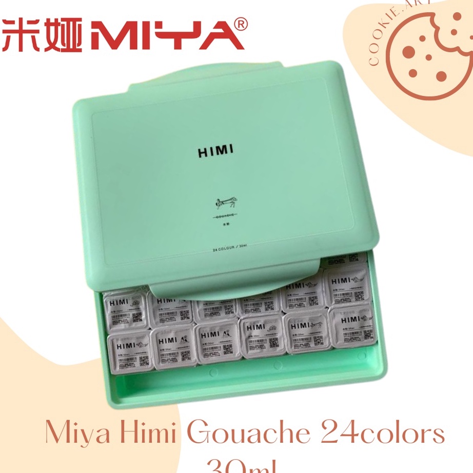 

Produk Miya Himi Gouache Paint Cat Set 24 Colors x 30ml