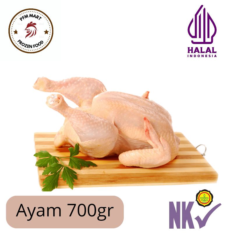 

ayam karkas boiler 700 gr-800 gr ayam karkas ayam beku ayam frozen