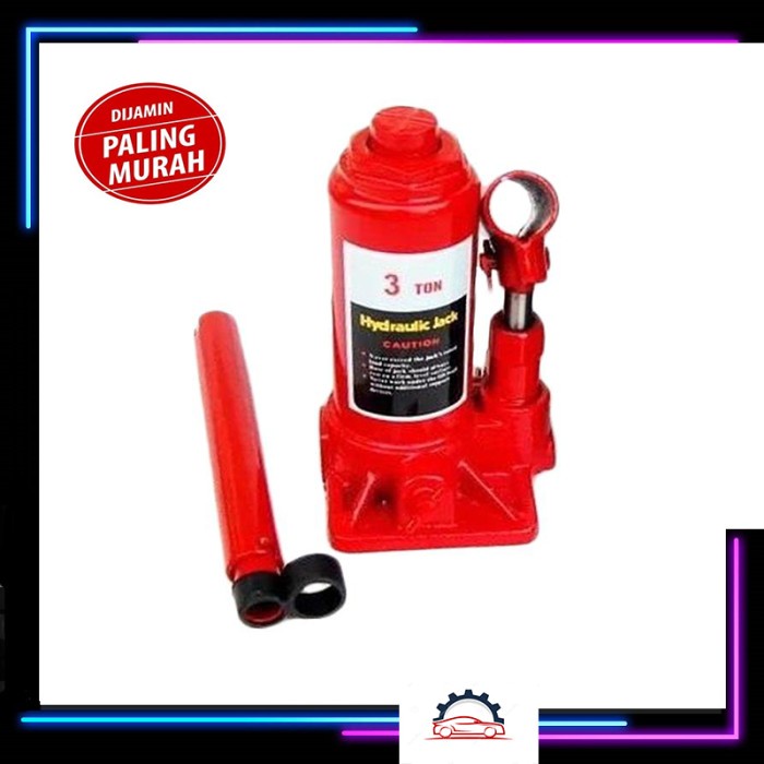 Terlaris Dongkrak Botol 3 Ton Dongkrak Mobil Hidrolik Hydraulic Jack Universal
