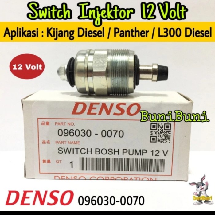 Switch Selenoid Bospom Injektor Panther Efl Kijang L300 Diesel Kode Br07