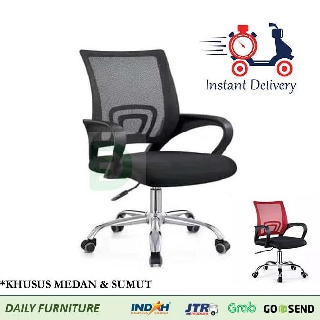 *****] Kursi Kantor Hidrolik | Kursi Putar Jaring Mesh | Kursi Kerja Staff