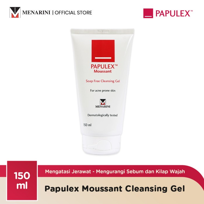 Papulex Moussant Cleansing Gel - 150 ml