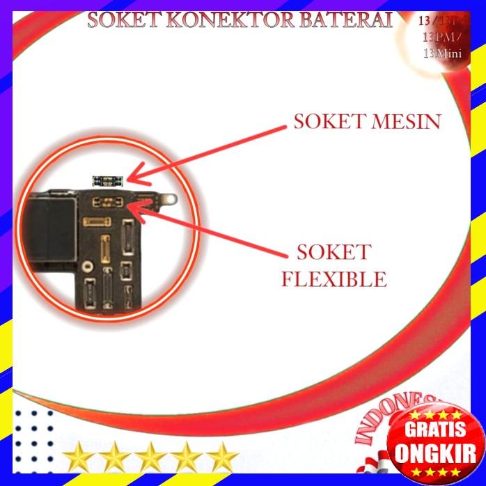 Soket Baterai On Motherboard Iphone 13 13 Pro 13 Pro Max 13 Mini New