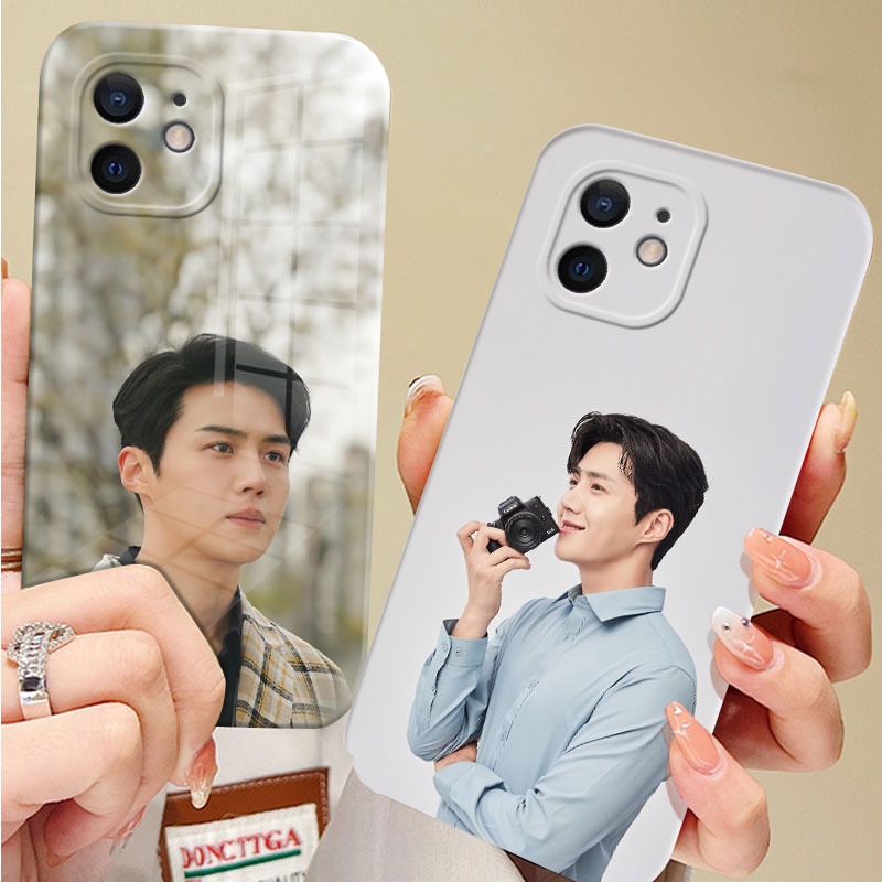 CUSTOM CASE Kim Seon Ho untuk iphone 11 12 pro max mini se2 REQUEST FOTO FULLPRINT FILM KILAU PREMIU
