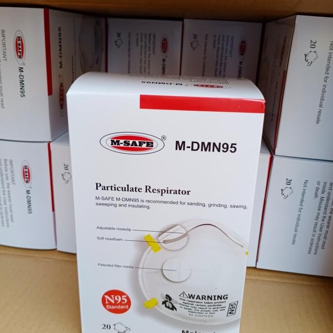 :=:=:=:=] Mask N95 M-Safe / Respirator masker