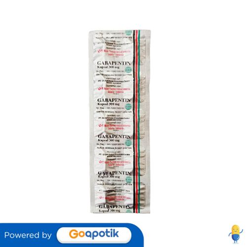 GABAPENTIN NULAB 300 MG STRIP 10 KAPSUL