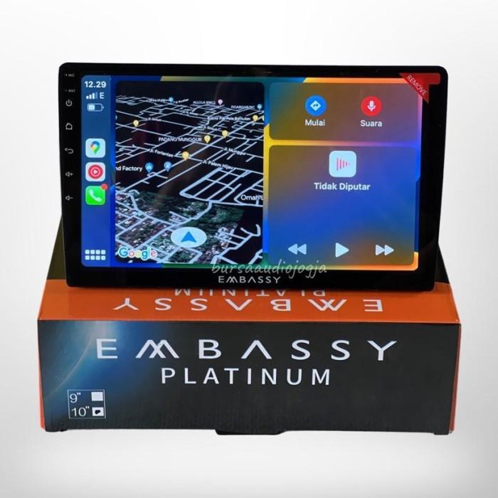 Head Unit Android Double Din Embassy 10 Inch
