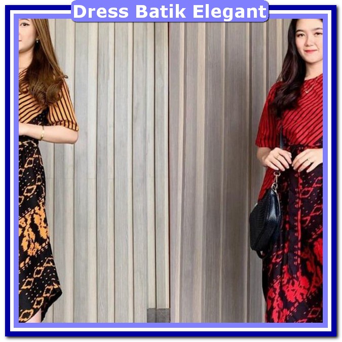 Dress Korean Style Import Premium Dres Tunik Selutut Bj Mididreaz Dress Pesta Wanita Elegan Party Dr