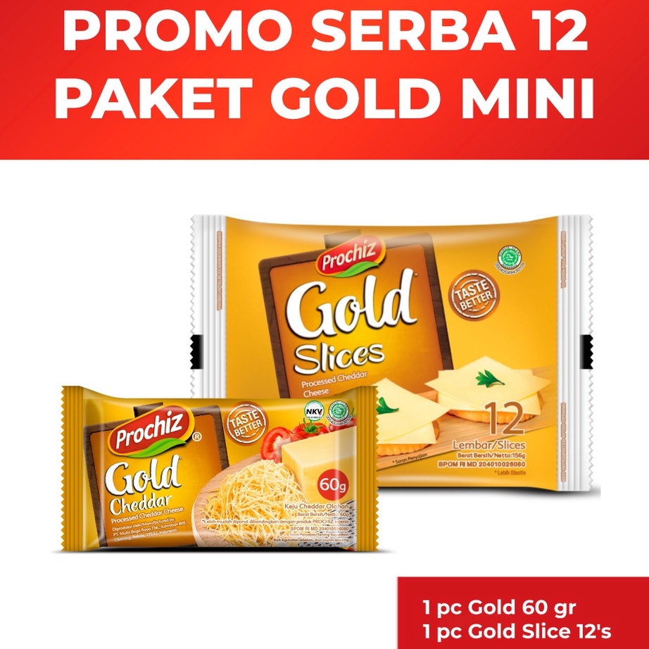 

➡✷ [Promo Serba 12] Paket Gold Mini Diskon Promo