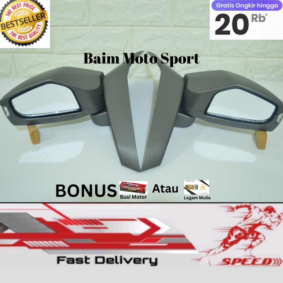 HARGA TERMURAAH TERMURAH Spion Lipat Yamaha Nmax Model Cool Max & B1 LED RUNNING DRL Variasi Lengkap