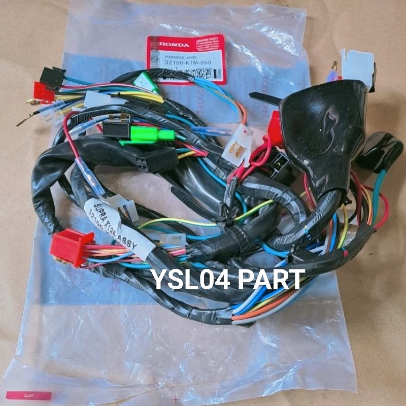 KABEL BODY ORIGINAL HONDA SUPRA X 125 LAMA SUPRA X 125 KARBU KTM