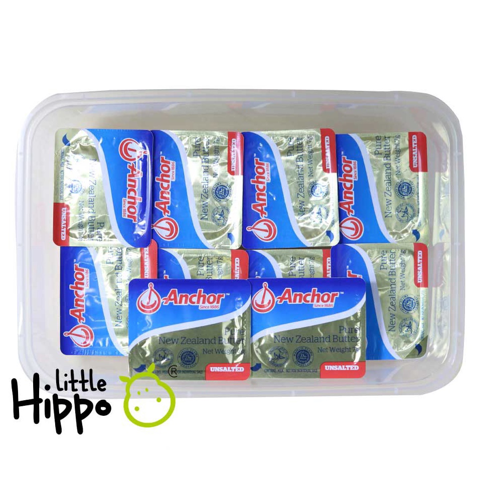 

Grosir Anchor Unsalted Butter Mini Portion 10 UB 10g Unsalted Butter MPASI Anak Bayi HALAL Elle & Vire MPASI Bayi Lemak Mpasi Lemak Bayi