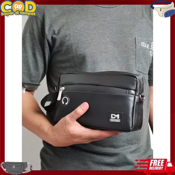 Tas Tad Taa Tass Selempang Samping Soren Srempang Slepang Selampang Cangklong Jalan Kondangan Pria L