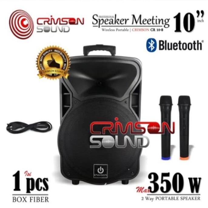 Speaker Aktif Portable 10 Inch Crimson CR 10 8