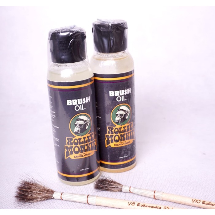 

Rolliemonkie Brush Oil (Minyak Pelembab Kuas)