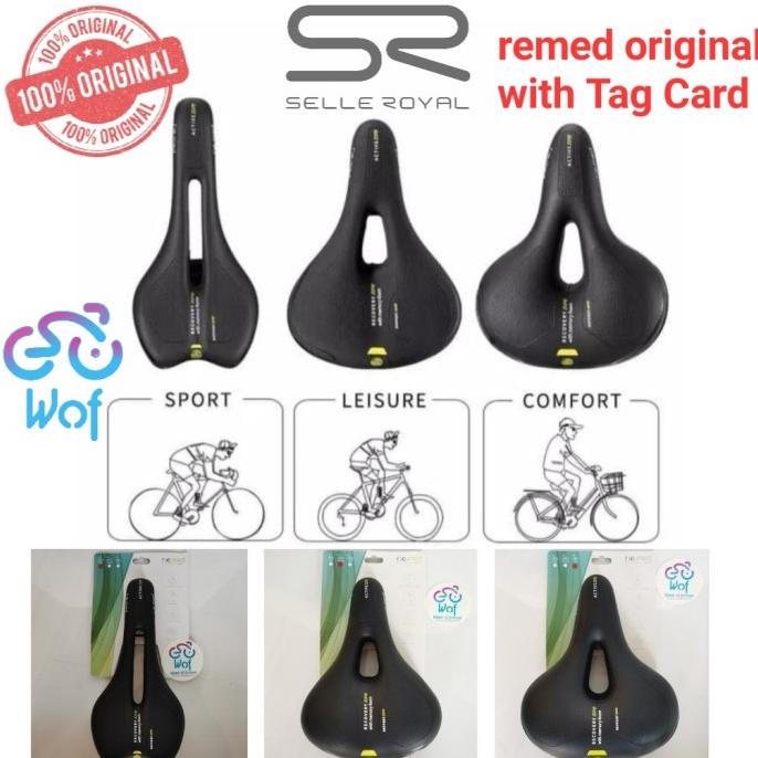 Sadel Selle Royal Remed - Jok Sepeda - Empuk dan Nyaman