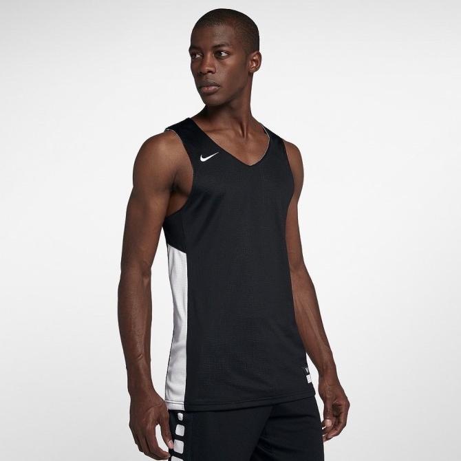 NIKE SINGLET DRY FIT REVERSAIBEL BLACK ORIGINAL%