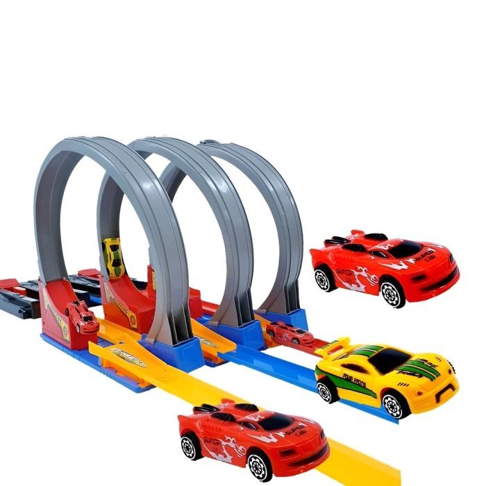 Hot Wheels Track Mainan Anak Cowok Mobil Mobilan Jalanan Hotwheels