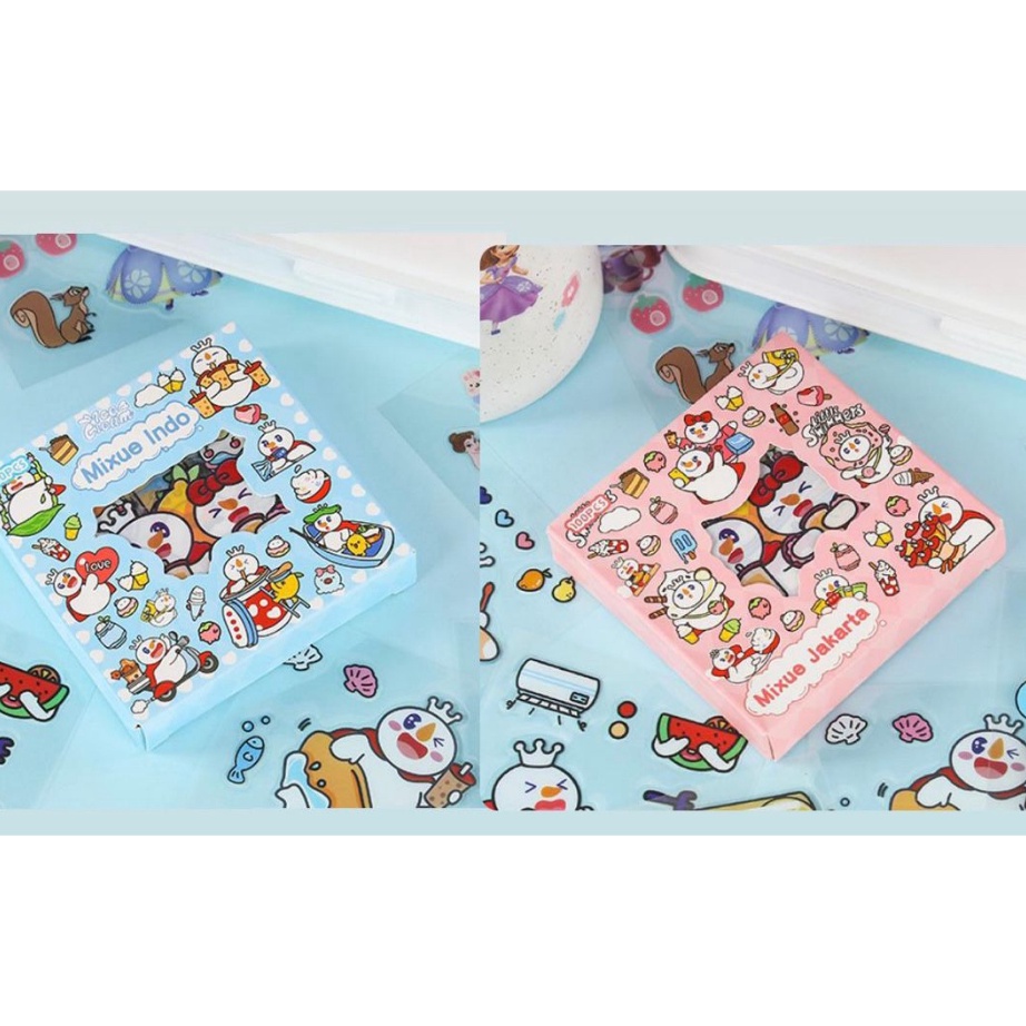 

FXCP1210 (D2289) STIKER MIXUE MINI LUCU ISI 100 PCS