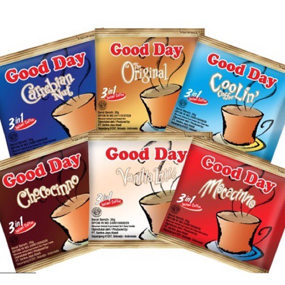 

XHQR2313 ✔✔SALE✔✔ Good Day Kopi instant [10 pcs]