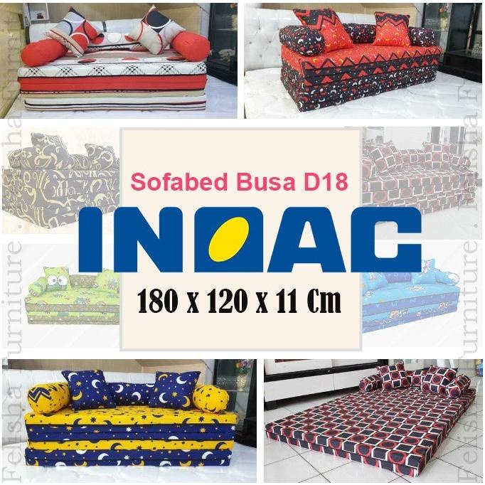 SofaBed INOAC / Kasur Lipat 180 x 120 x 11 cm