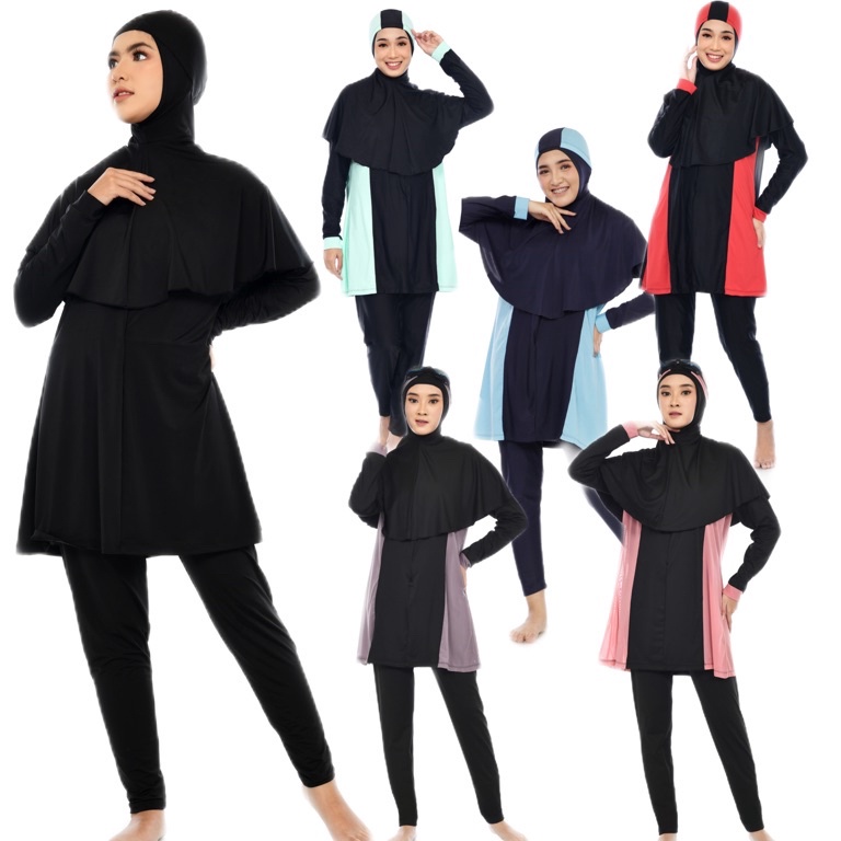 REKOMENDASI Baju Renang Muslimah Syari Jumbo Perempuan