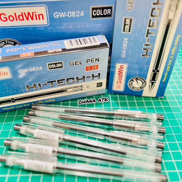 

JKGZ2081 PALING AMPUH>>> (1pack) Pulpen/Gel Pen Hi-Tech-H GOLDWIN Hi-Tech Hitech Hi-Tec SAFARI