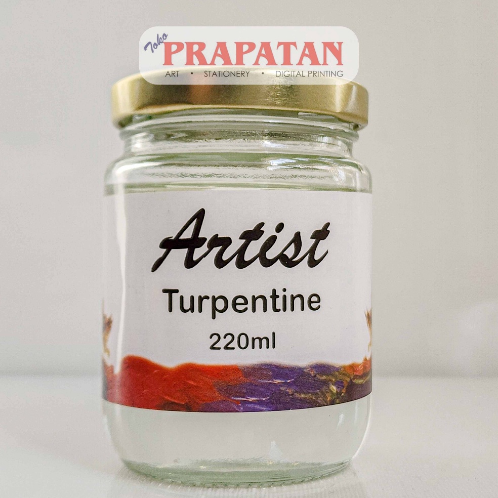 

9.9 MALL Artist Turpentine 220ml | Medium Cat Minyak