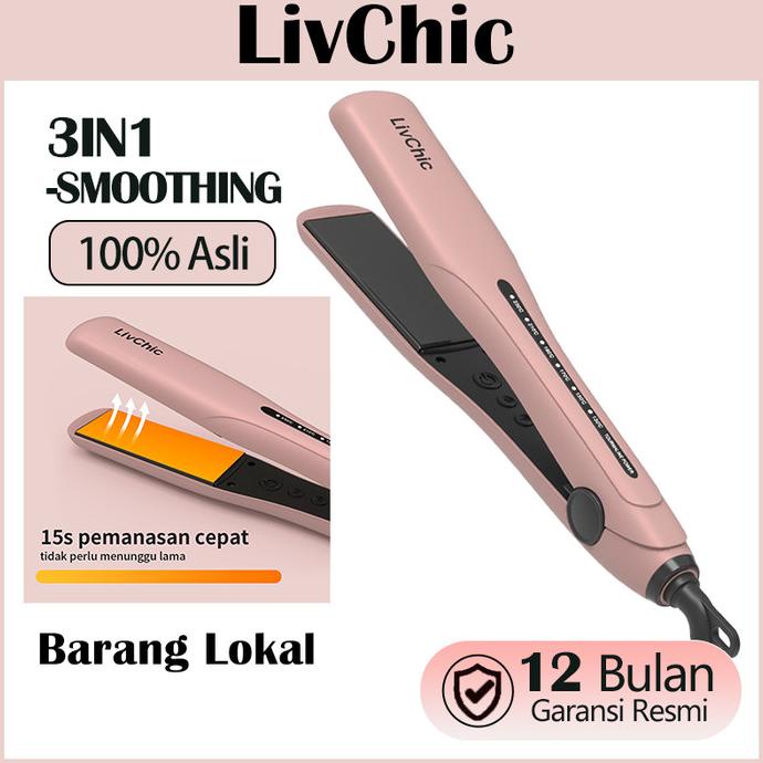 NEW [Barang Lokal] LivChic Catokan Rambut LS304 65 Watts- 3IN1