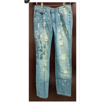 Celana Jeans New denim ripped Abercrombie