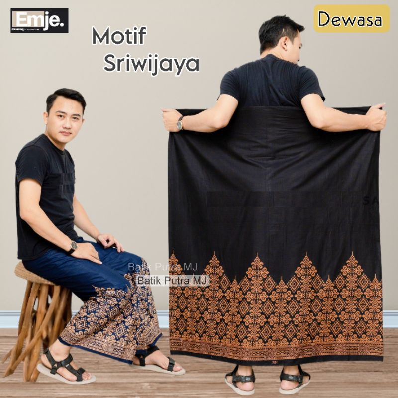 Sarung Batik Sriwijaya Pagar Alam Batik Putra MJ