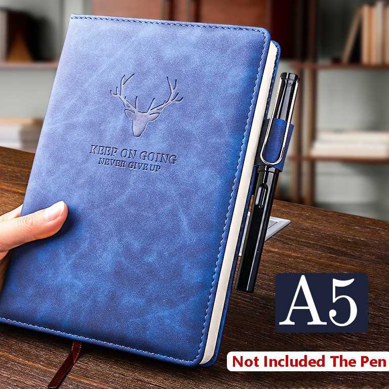 

9.9 sale Tlevino Buku Catatan Kerja Notebooks Cover Kulit Kertas A5