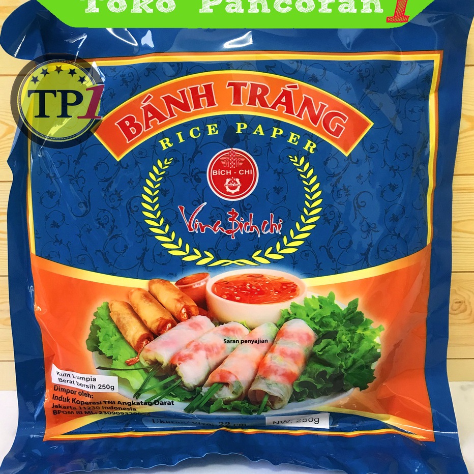 

GLSV1242 COD Kulit Lumpia Vietnam Rice Paper Termurah 250G Original Packing