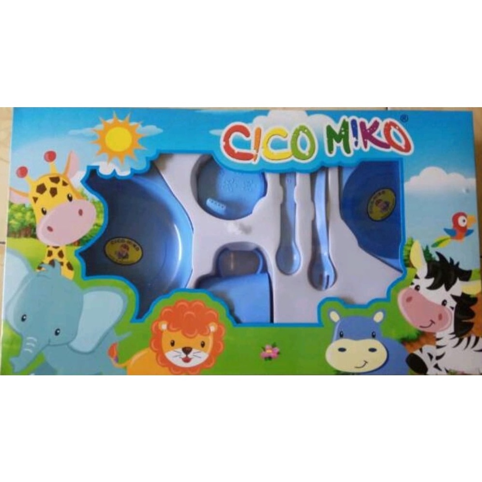Terbaru.. Tempat Makan Bayi Feeding Set Ciko Miko Tanggung(pekingaman)