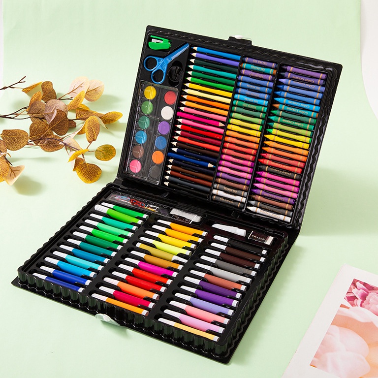 

12.12 MALL Alat Lukis Art set Isi 150 Pcs Pensil Warna Set Anak Crayon