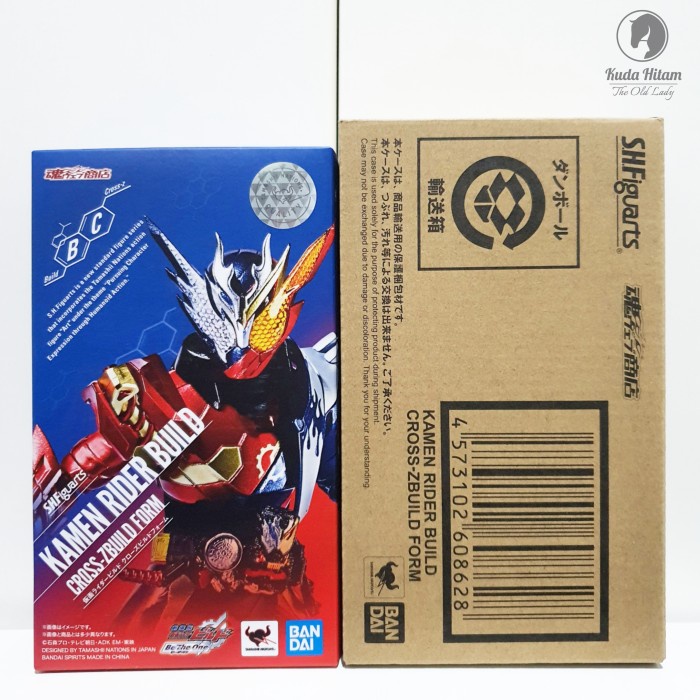 ✨New Ori Premium Bandai S.H.Figuarts Shf Kamen Rider Build Cross-Z Build Form Terbatas