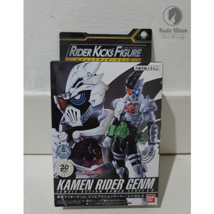 ✅Baru Bandai Rkf Legend Rider Series Kamen Rider Genm Zombie Action Gamer Bisa Gojek