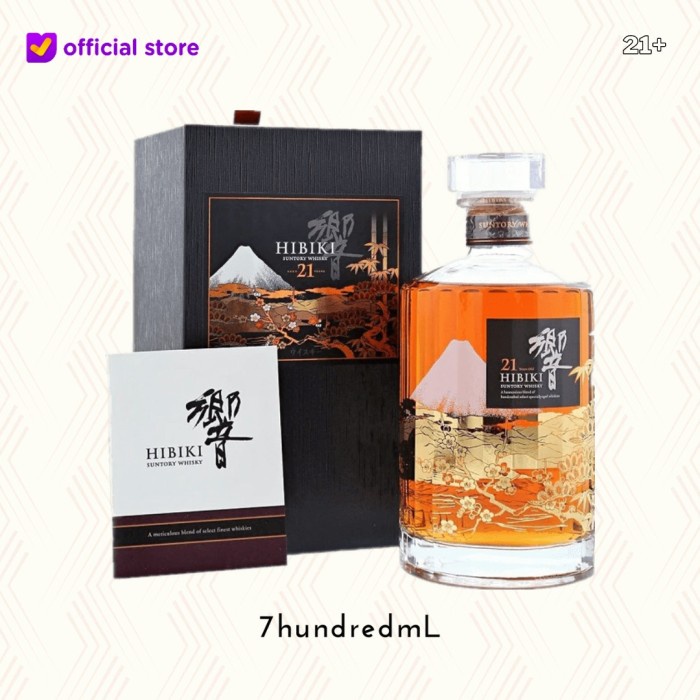 HOT SALE SUNTORY - HIBIKI 21 YO KACHO FUGETSU LIMITED RELEASE BLENDED TERMURAH