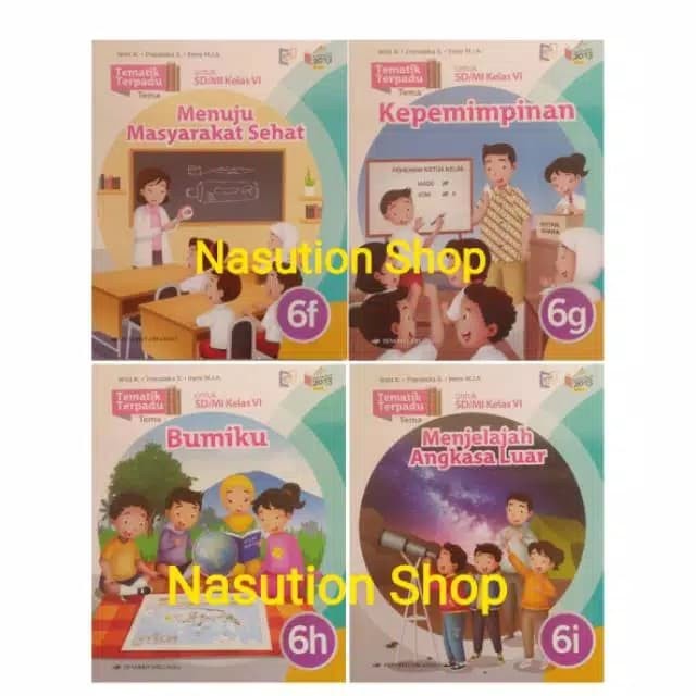 

NEW Buku Tematik 6A, 6B, 6C, 6D, 6E, 6F, 6G, 6H, 6i Kelas 6 SD Erlangga
