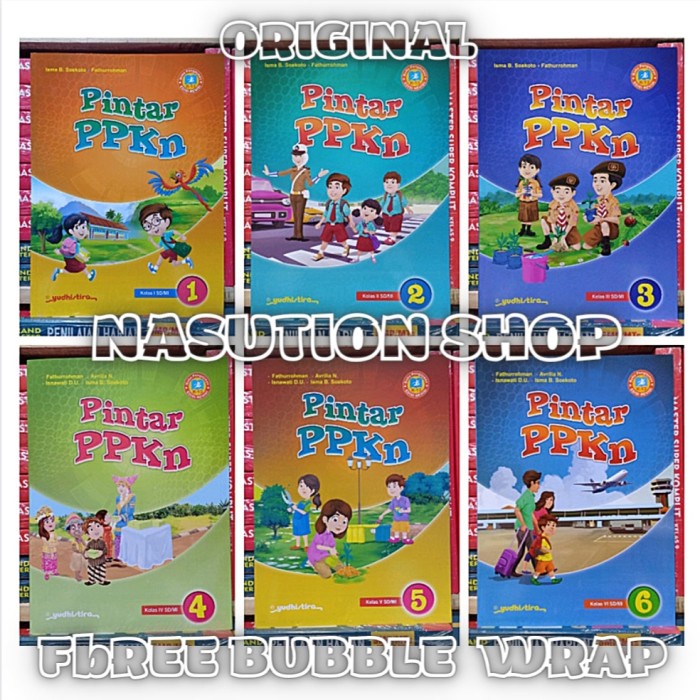 

NEW Buku Pintar PPKN Kelas 1 2 3 4 5 6 SD Yudhistira K13 Edisi Revisi ORI