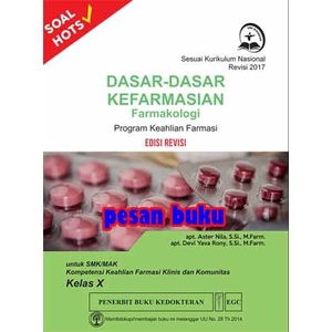 MUST HAVE BUKU DASAR-DASAR KEFARMASIAN FARMAKOLOGI KELAS X SMKF JABAR SOAL HOTS TERBARU