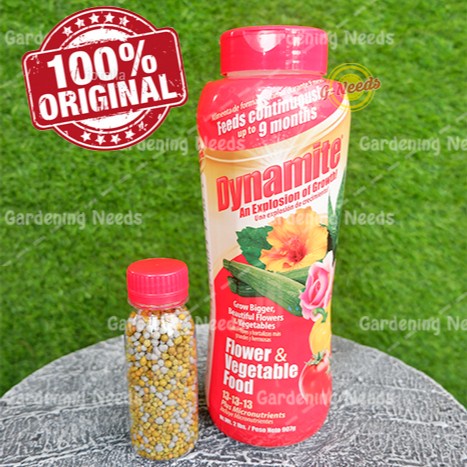 Discount Pupuk DYNAMITE Merah Slow Release 13-13-13 REPACK (100gram) /GUNTING DAHAN/BIBIT