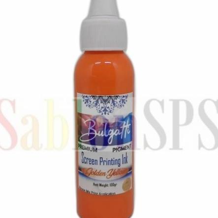 

Alat Biang Warna Sablon Golden Yellow Pigmen Sablon 1Kg Baru|Kode 1001