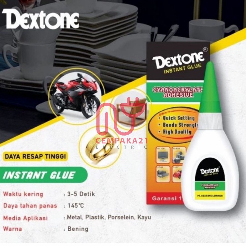 

Dextone Power Glue Lem Cair Lem Korea 15Gr