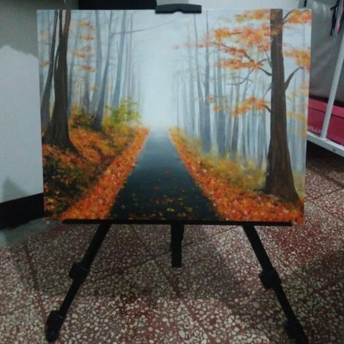 

Alat Easel Lukis Stand Lukisan Standing Frame Foto Tripod Baru|Kode 1055
