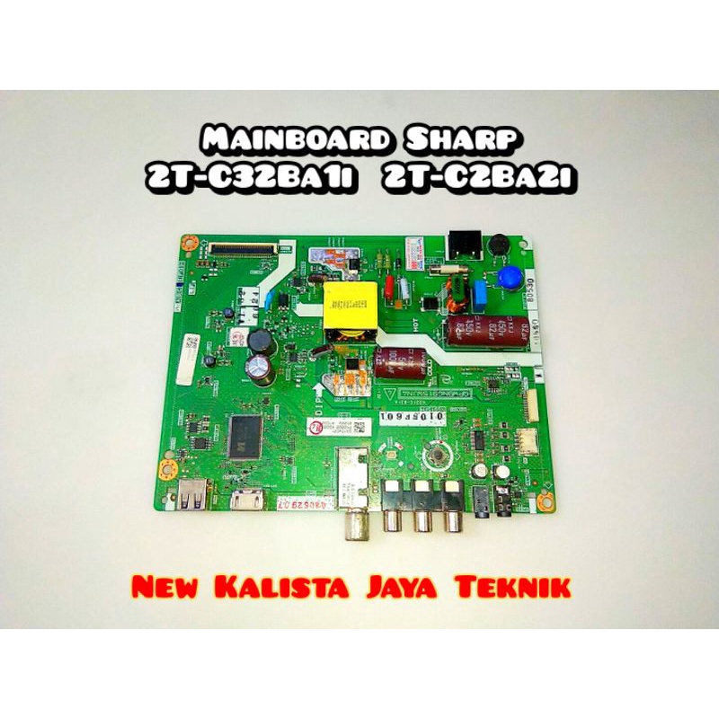 MAINBOARD TV SHARP 2T C32BA2I ORIGINAL QPWBNG91 5WJN4 MB 32ba2i MOTHERBOARD SHARP 2T-C32BA2I MB SHAR
