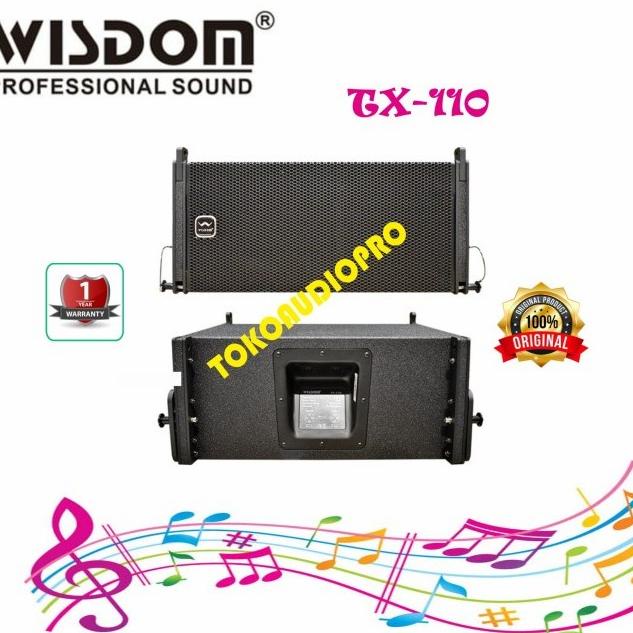 Wisdom TX110 Speaker Line Array Pasif Original