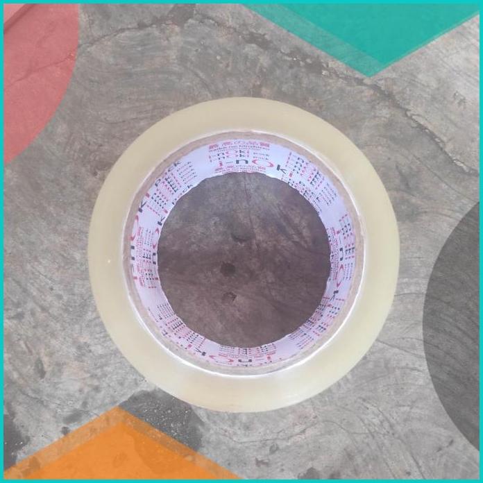 

lakban bening lebar 48mm panjang 90yard nempel kuat tidak mudah putus 20JVLZ3 perkakas